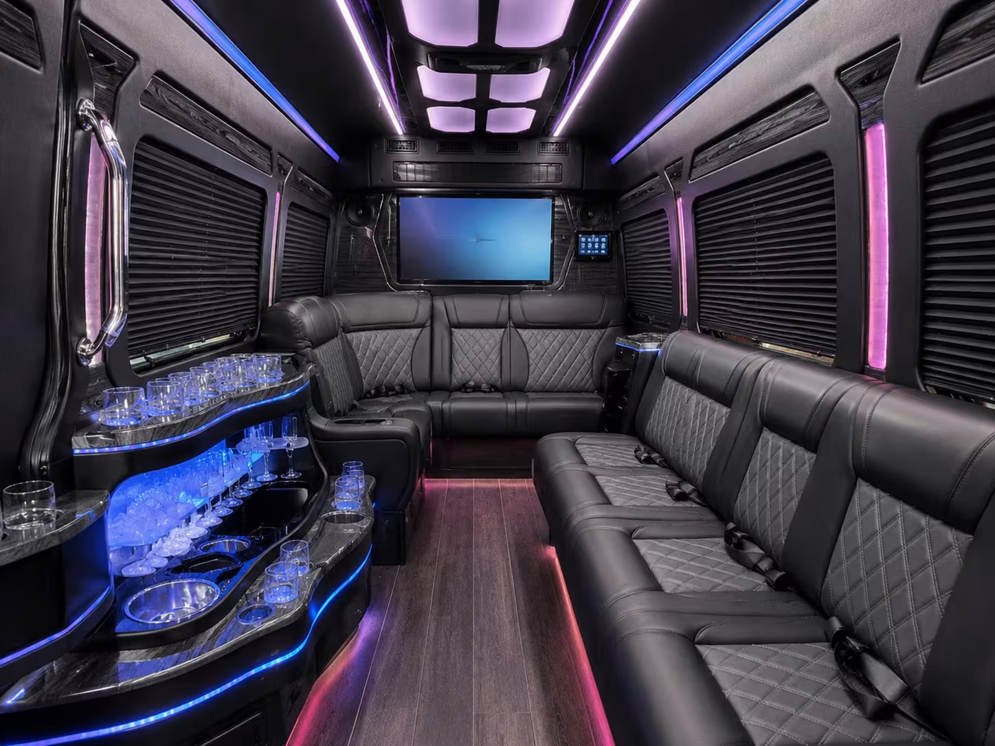 pre prom dinner shuttle buses and multi stop trips in sacramento