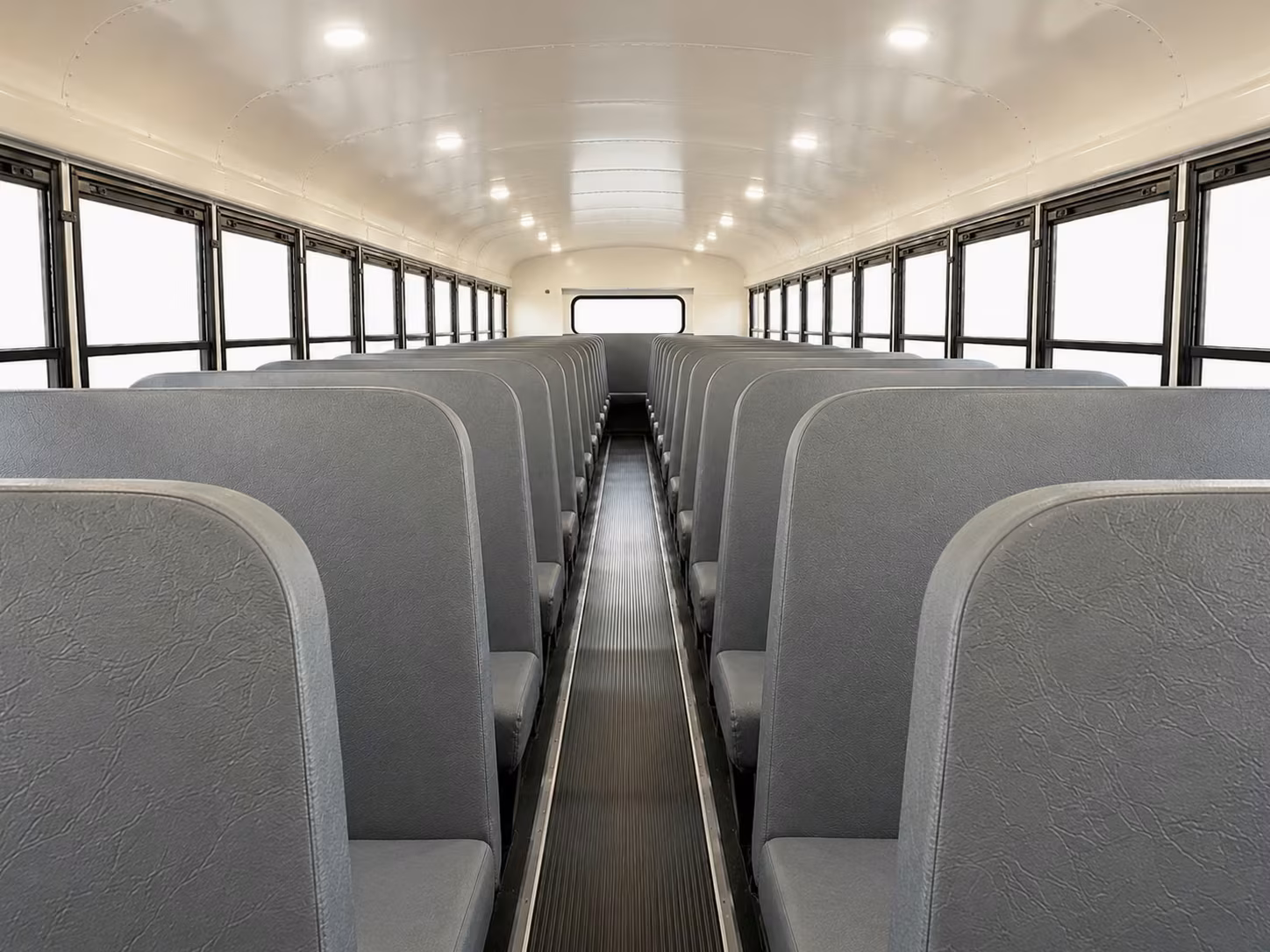 school bus interior