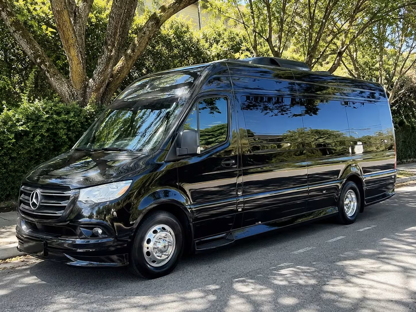 sprinter van with driver