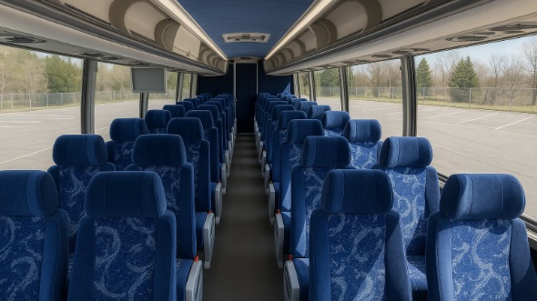 56 passenger charter bus interior sacramento