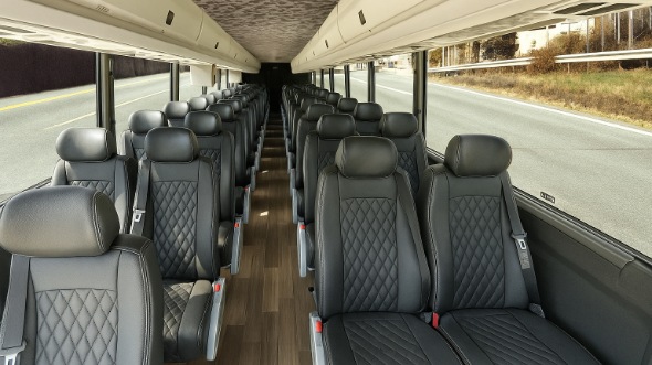 sacramento 15 passenger minibus inside