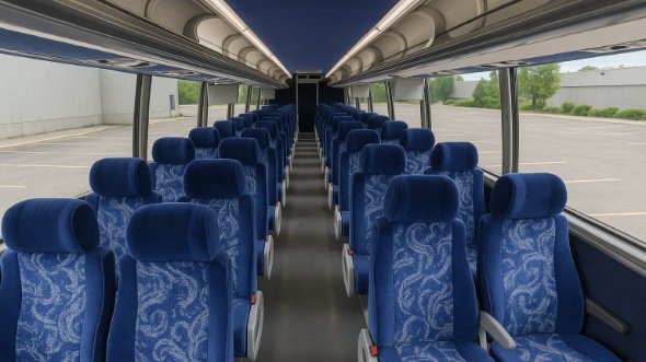 sacramento 56 passenger charter bus rental