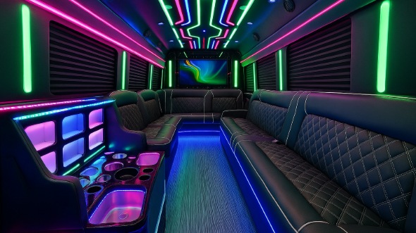 sacramento party bus rental rental